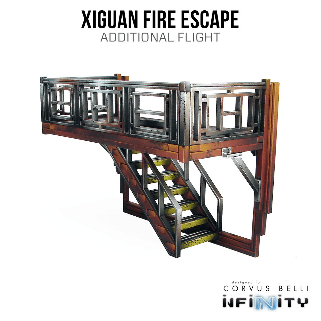 Xiguan Fire Escape - Additional Flight / Color Printed