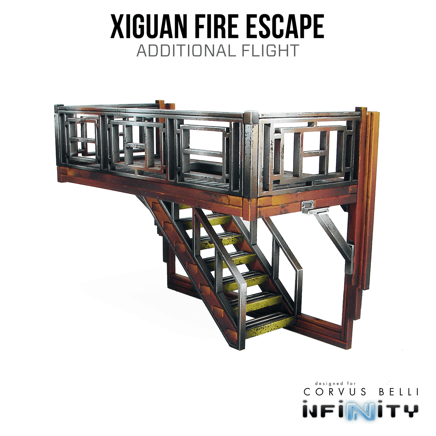 Xiguan Fire Escape - Additional Flight / Color Printed