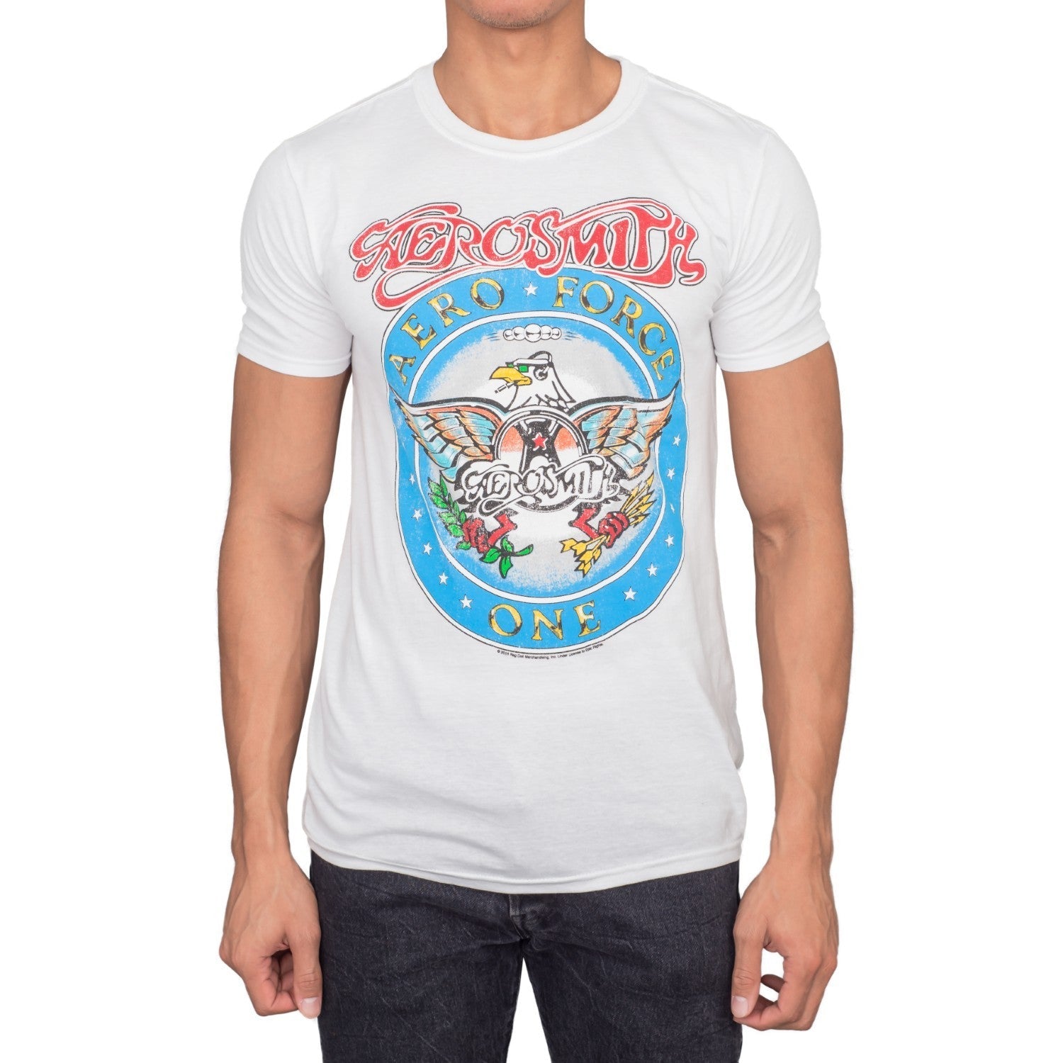 Adult Wayne's World T-shirt and Hat Costume Set