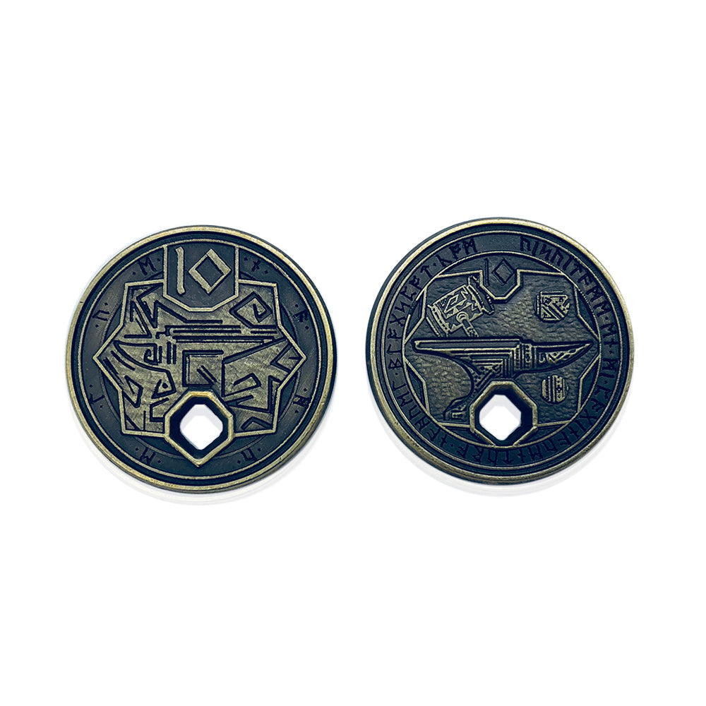 Adventure Coins – Dwarven Metal Coins Set of 10