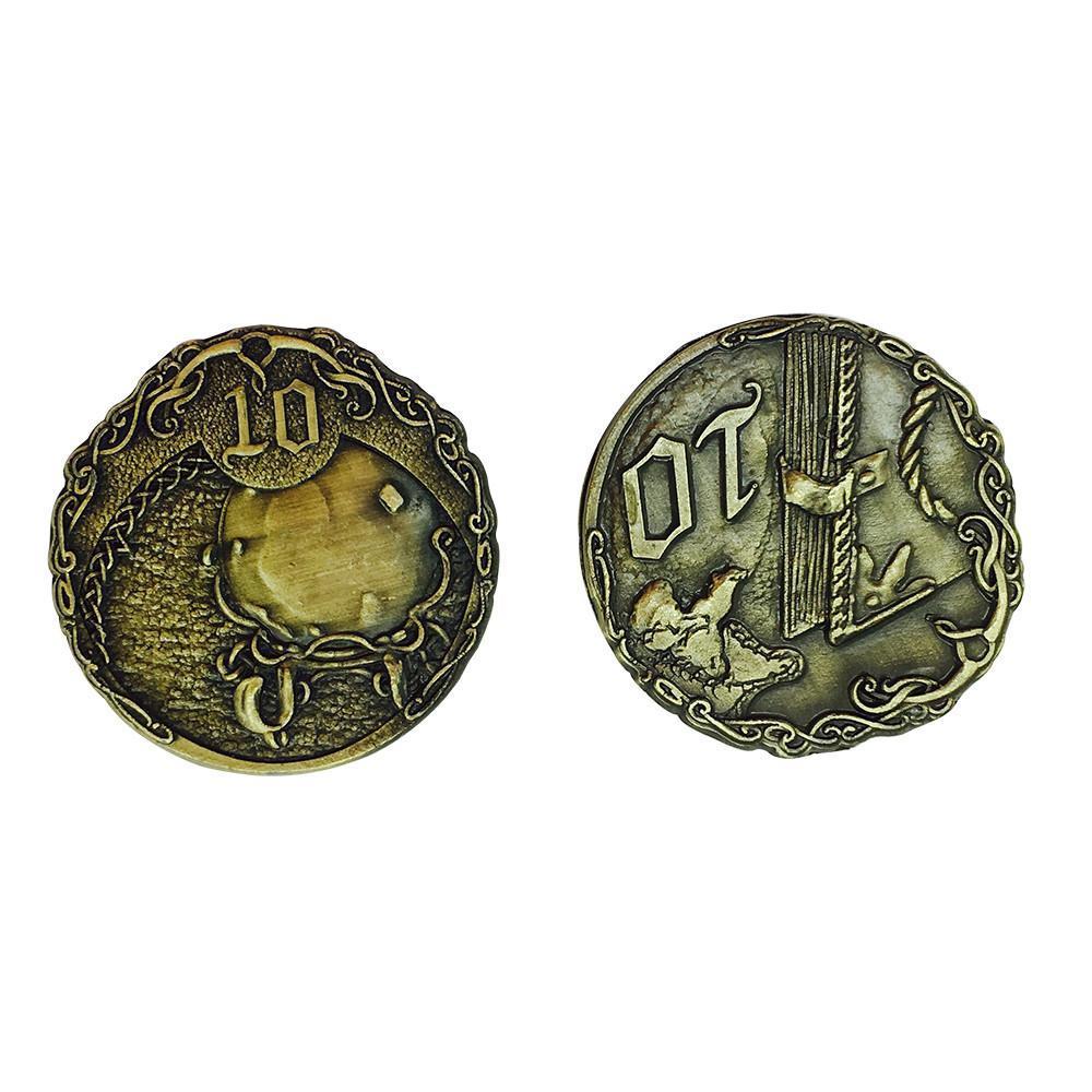 Adventure Coins – Elven Metal Coins Elf Set of 10