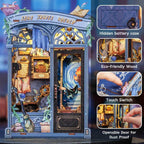 Soul Travel Agency Dollhouse Book Nook Kit - Miniature Wizardi Roombox Kit - 