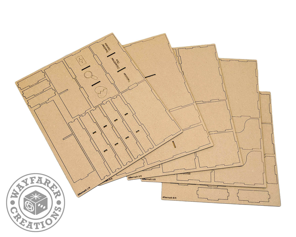 Aftermath Board Game Organizer Insert - 