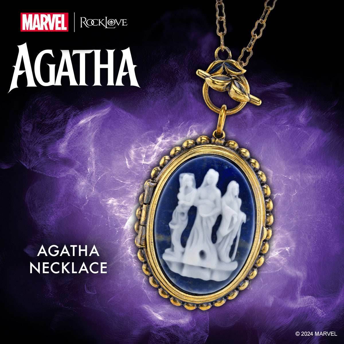 Marvel X RockLove MARVEL STUDIOS AGATHA ALL ALONG Agatha Necklace - 