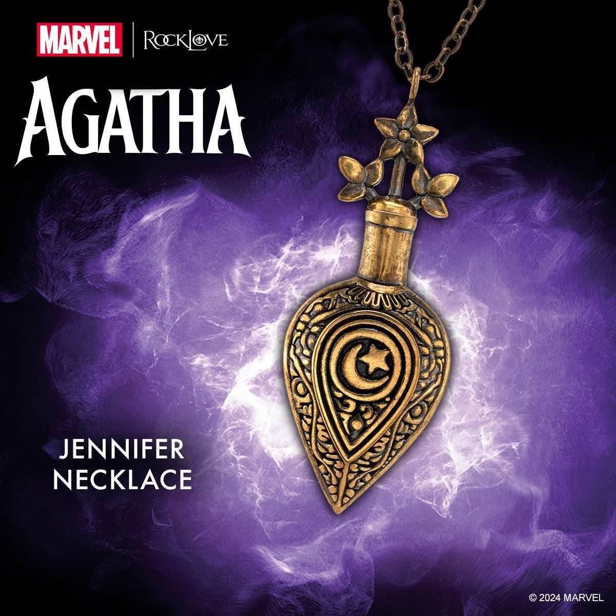 Marvel X RockLove MARVEL STUDIOS AGATHA ALL ALONG Jennifer Necklace - 