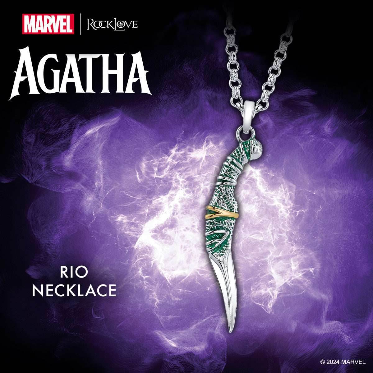 Marvel X RockLove MARVEL STUDIOS AGATHA ALL ALONG Rio Necklace - 