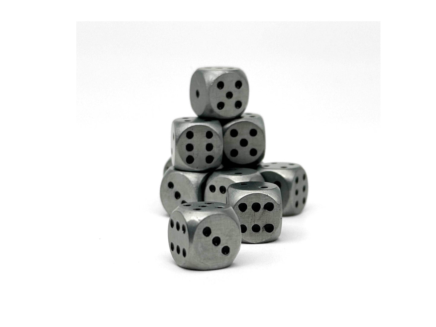 Warpips: Aged Mithiral - 10 - 12mm D6 - 