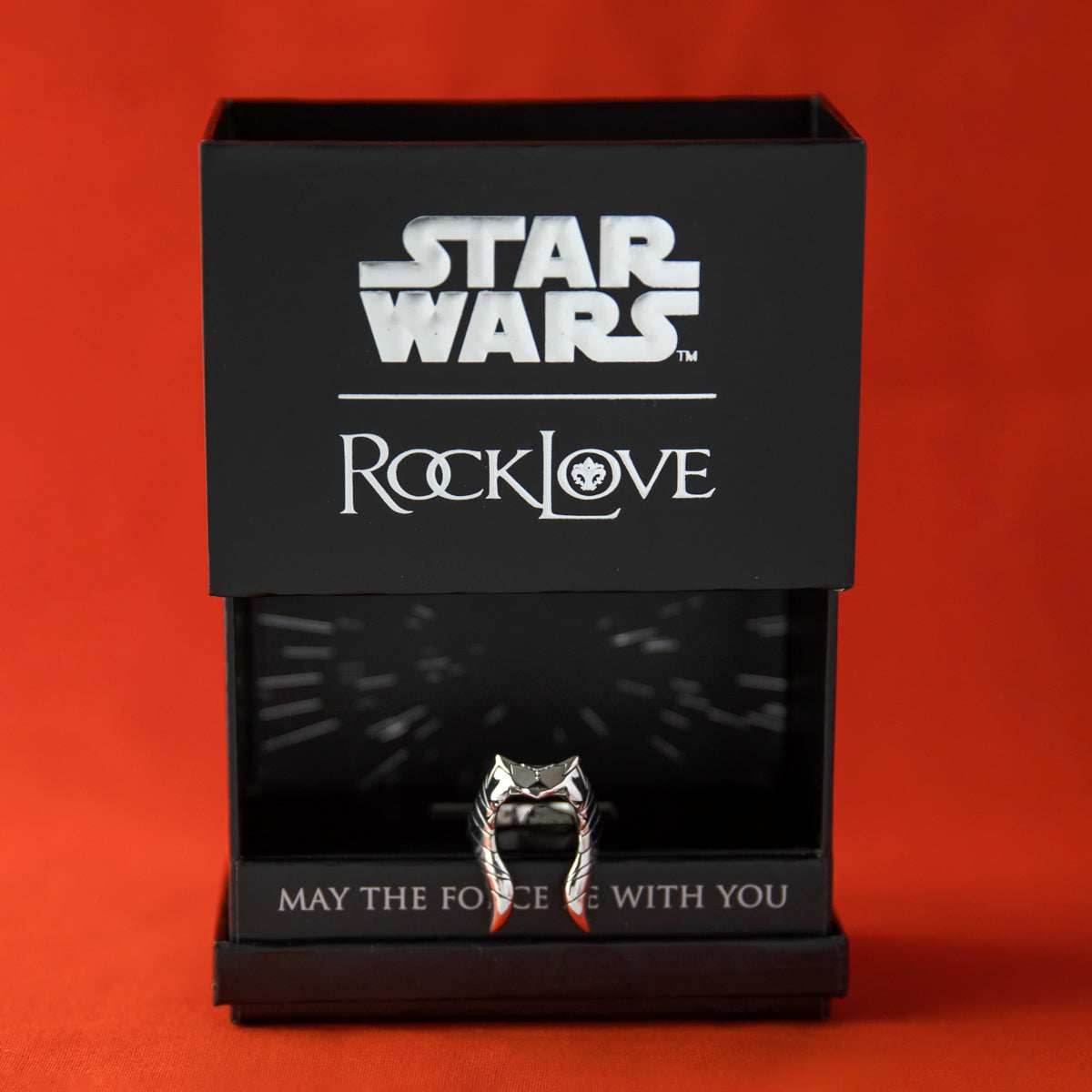 Star Wars X RockLove CLONE WARS Ahsoka Tano Montral Ring - Size 5