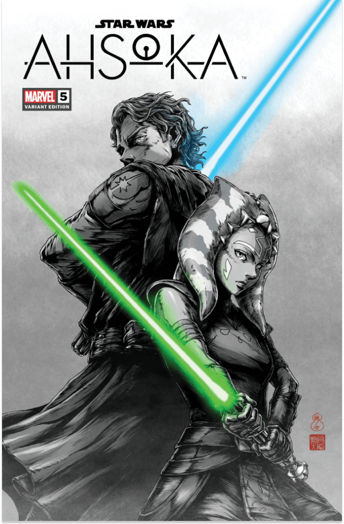 STAR WARS AHSOKA | TAKASHI OKAZAKI LIMITED TRADE EDITION (ISSUES 1-8 SET) - 