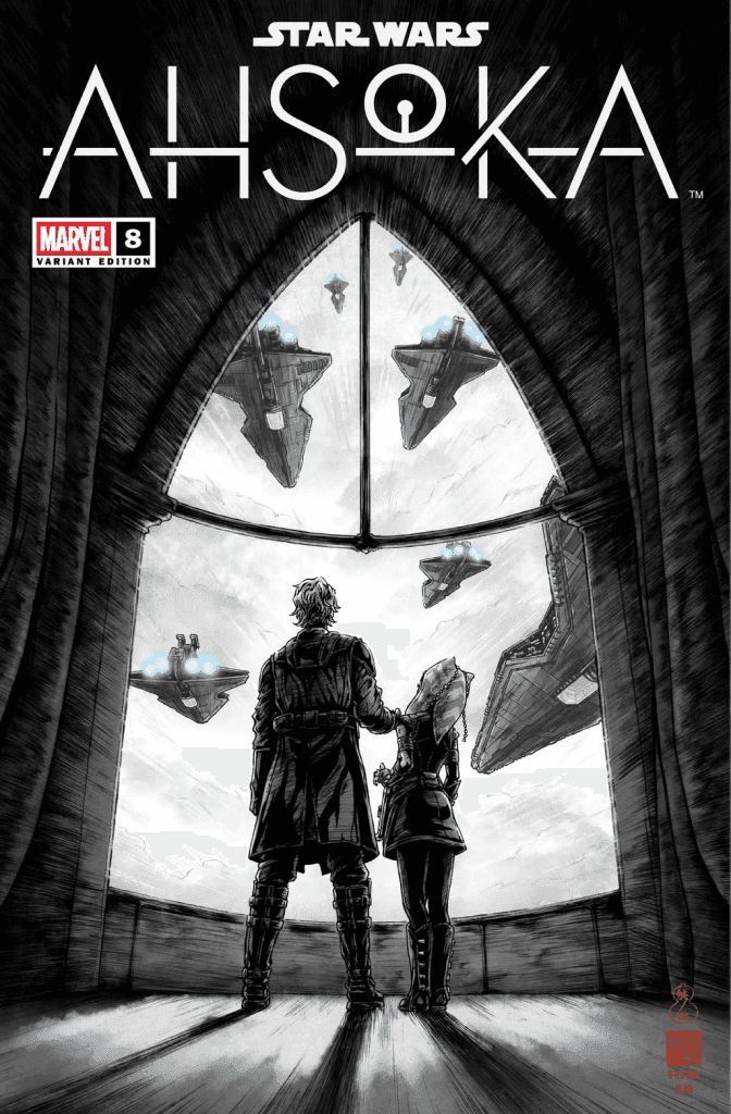 STAR WARS AHSOKA | TAKASHI OKAZAKI LIMITED TRADE EDITION (ISSUES 1-8 SET) - 