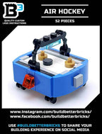 Custom Air Hockey Table 52-Piece Building Set made from LEGO parts - B3 Customs - 