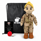My Hero™ Daddy Doll Air Force | Custom Recordable Plush