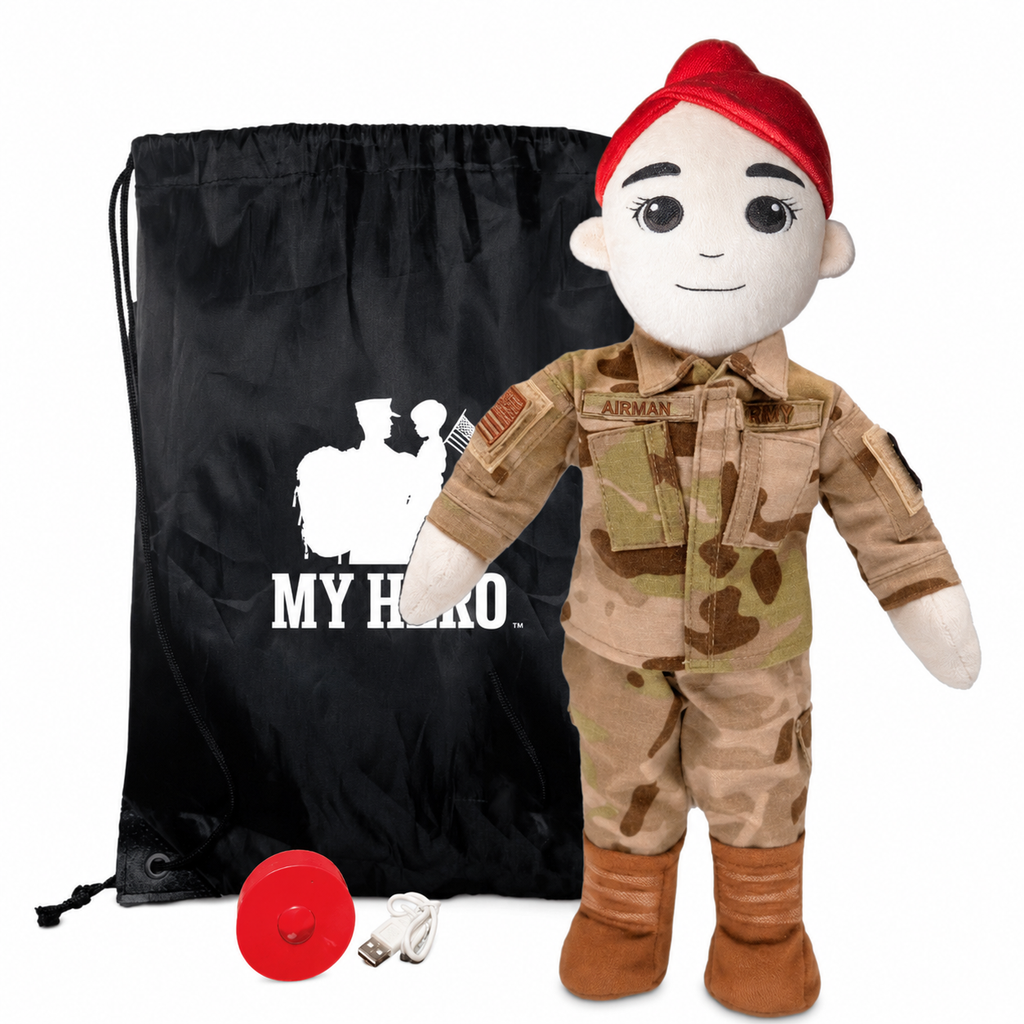 My Hero™ Daddy Doll Air Force | Custom Recordable Plush