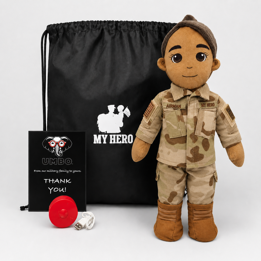 My Hero™ Daddy Doll Air Force | Custom Recordable Plush