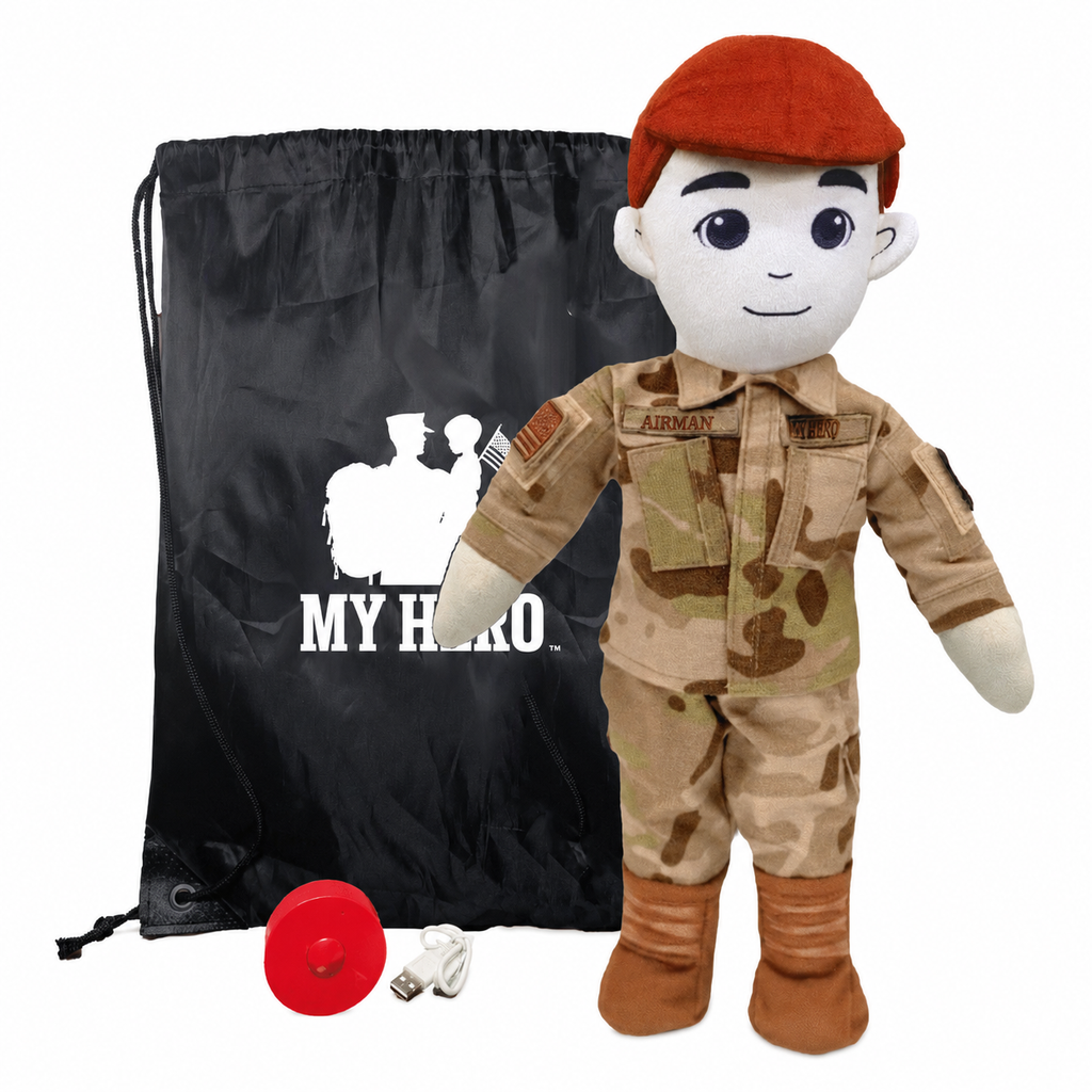 My Hero™ Daddy Doll Air Force | Custom Recordable Plush