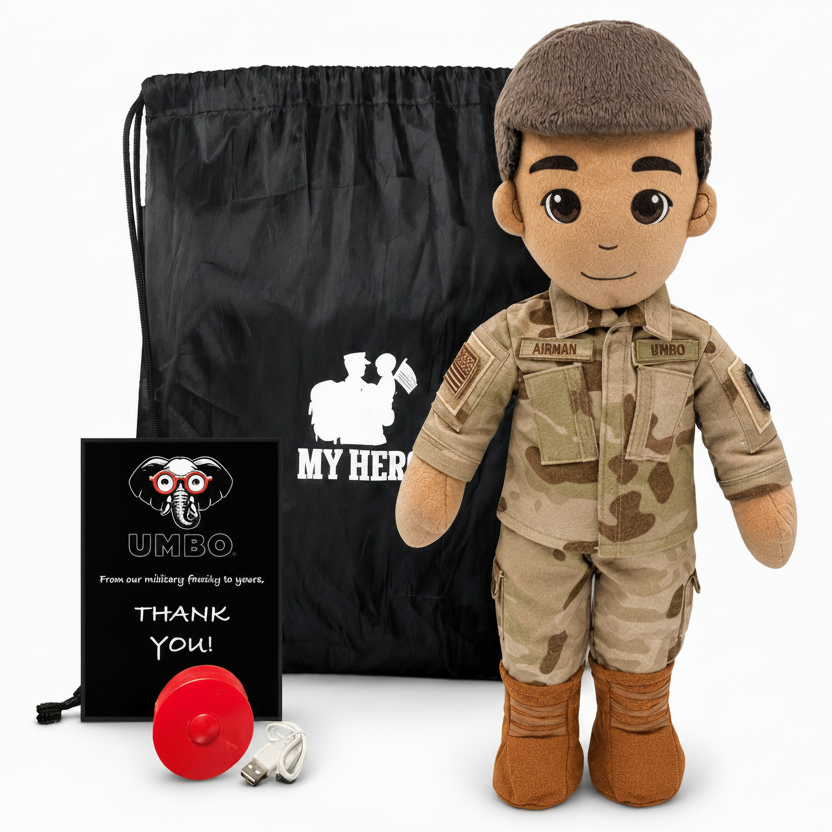 My Hero™ Daddy Doll Air Force | Custom Recordable Plush
