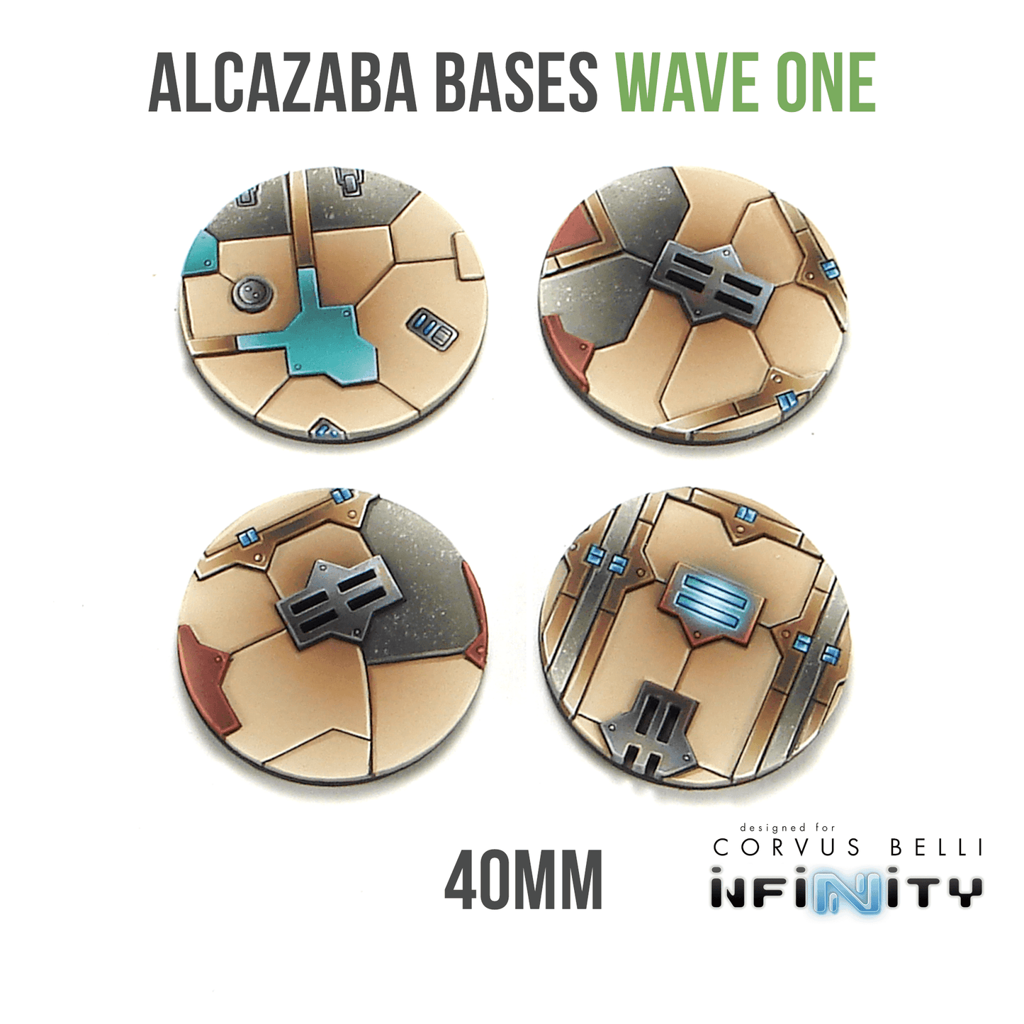 Alcazaba Bases - 40mm (4)