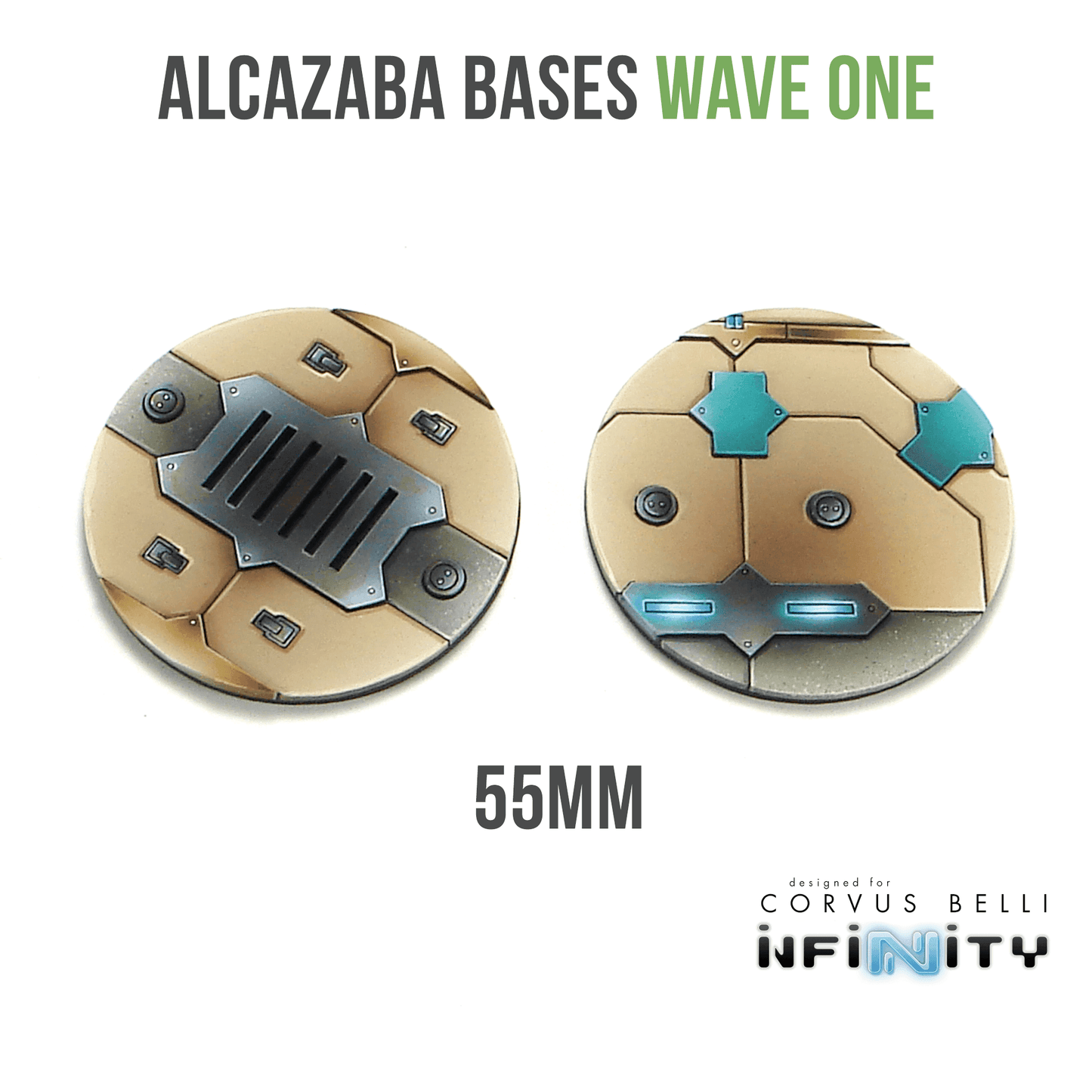 Alcazaba Bases - 55mm (2)