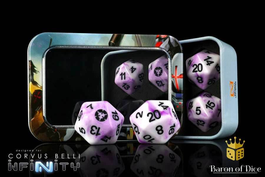 INFINITY: ALEPH, DICE SET - 