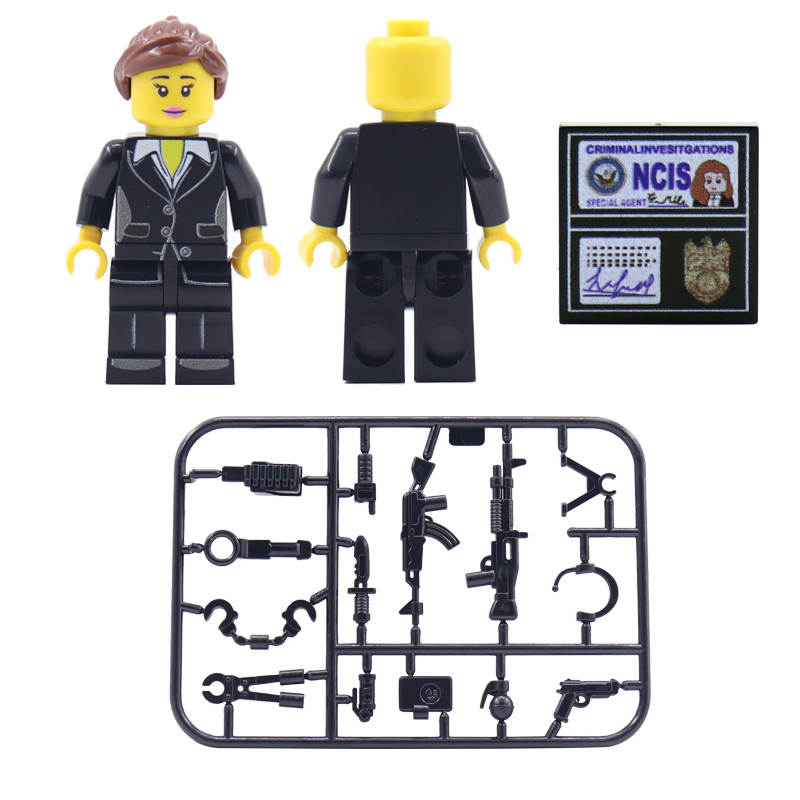 NCIS Agent Attire Figure - Male and Female Set - Mil-Blox