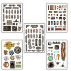 Battle Mats: Add On Scenery - Dungeon Decorations - 