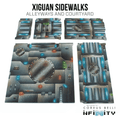 Xiguan Sidewalk - Alleyways and Courtyard - Bare MDF