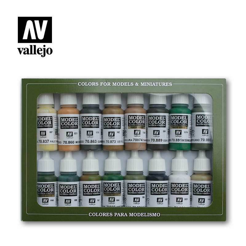 Model Color Set: 09 WWII Allied Forces - 