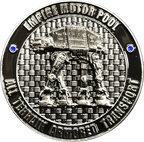 BL4-006 AT-AT Walker All Terrain Armored Transport TACTICAL TERRORISM RESPONSE TEAM TTRT CBP Challenge Coin - 