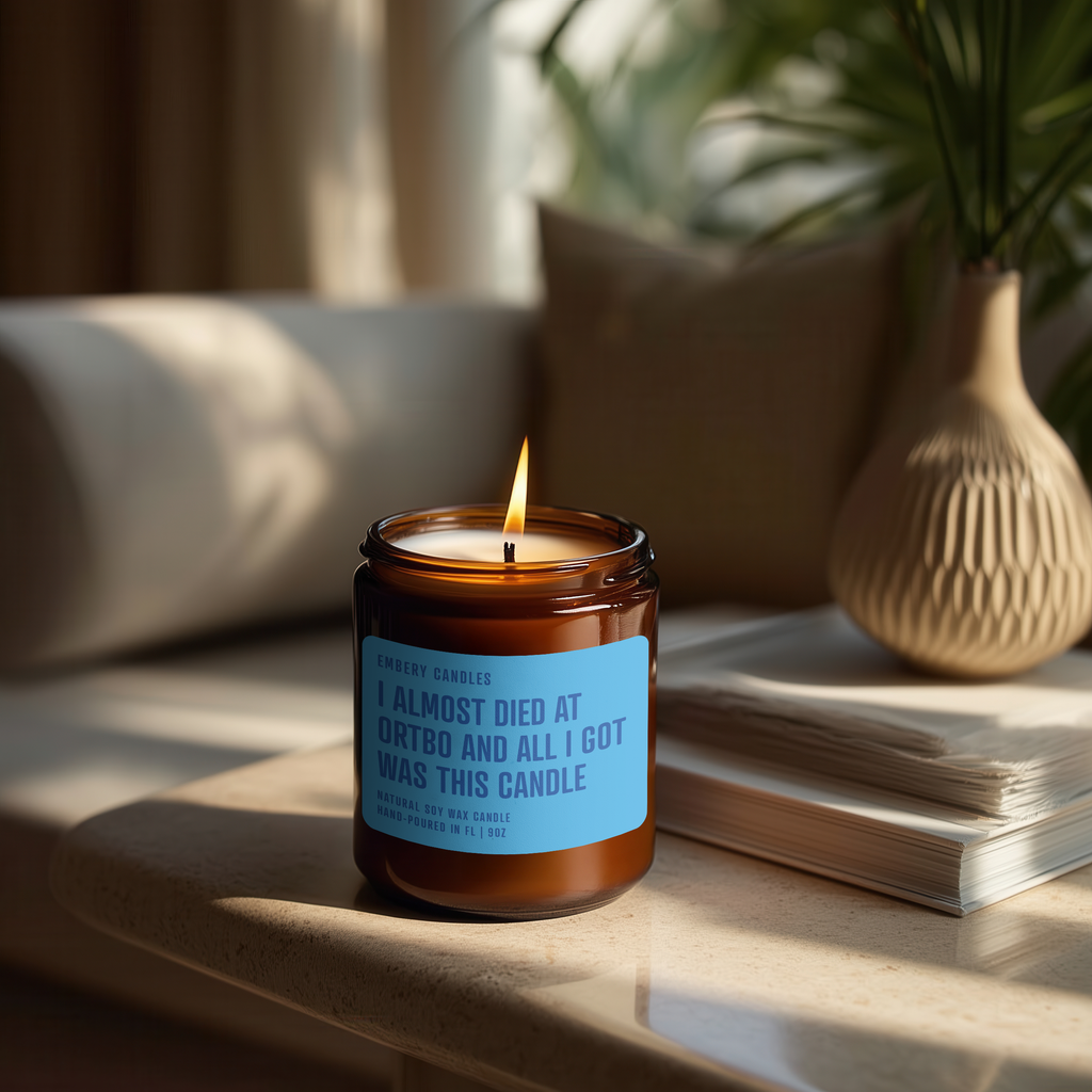 Almost Died At ORTBO | Soy Wax Scented Candle