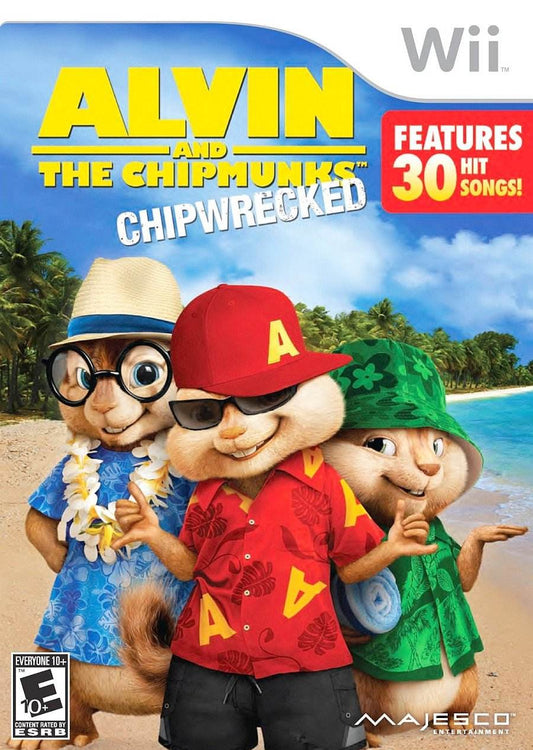 Alvin & Chipmunks: Chipwrecked (Wii) - Game Manual Only