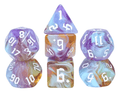 Amethyst Sunset RPG Dice Set - 