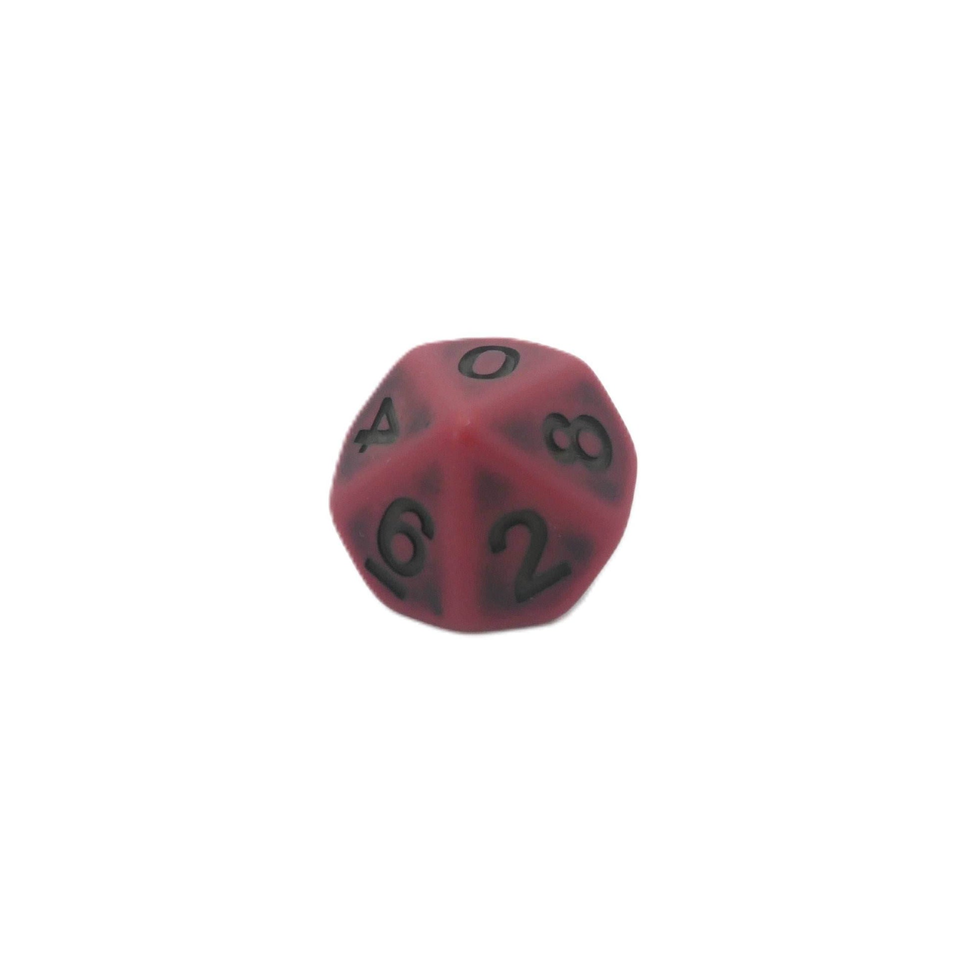 Ancient Blood - 7 Piece DnD Dice Set | Acrylic RPG Gaming Dice - 