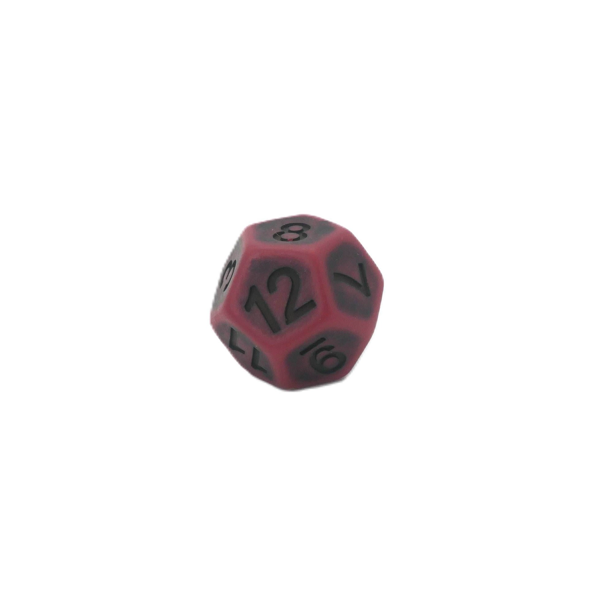 Ancient Blood - 7 Piece DnD Dice Set | Acrylic RPG Gaming Dice - 