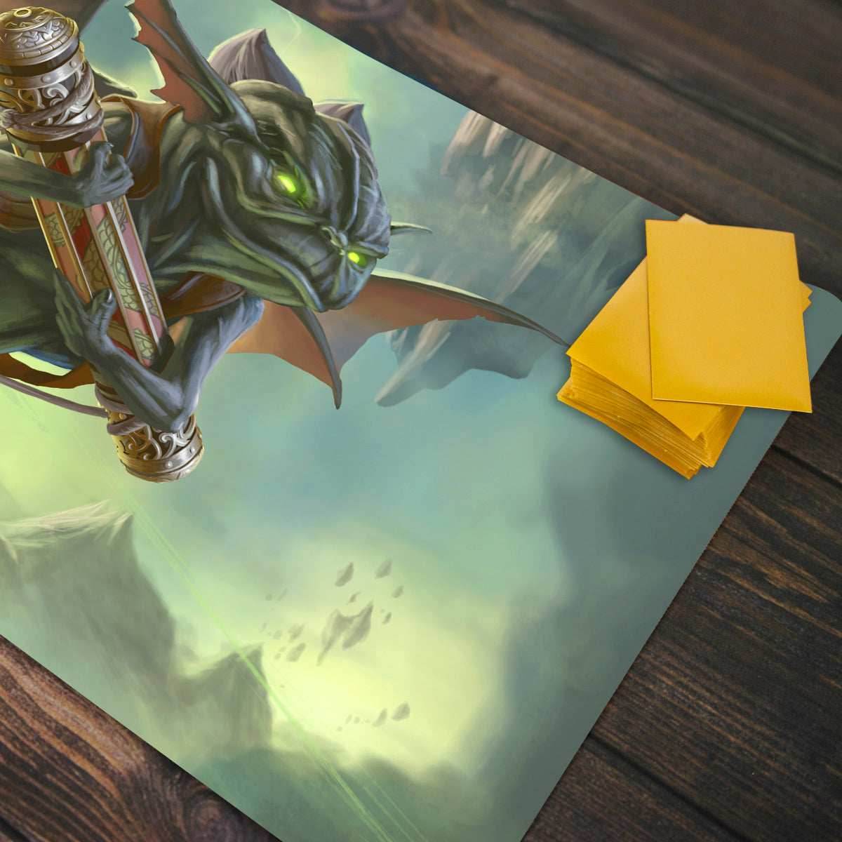 Dragon Scroll Messenger Playmat - Plain