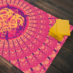 Twin Dragons Tattoo Playmat - Standard Playmat / Gradient / Plain