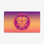 Twin Dragons Tattoo Playmat - Standard Playmat / Gradient / Plain