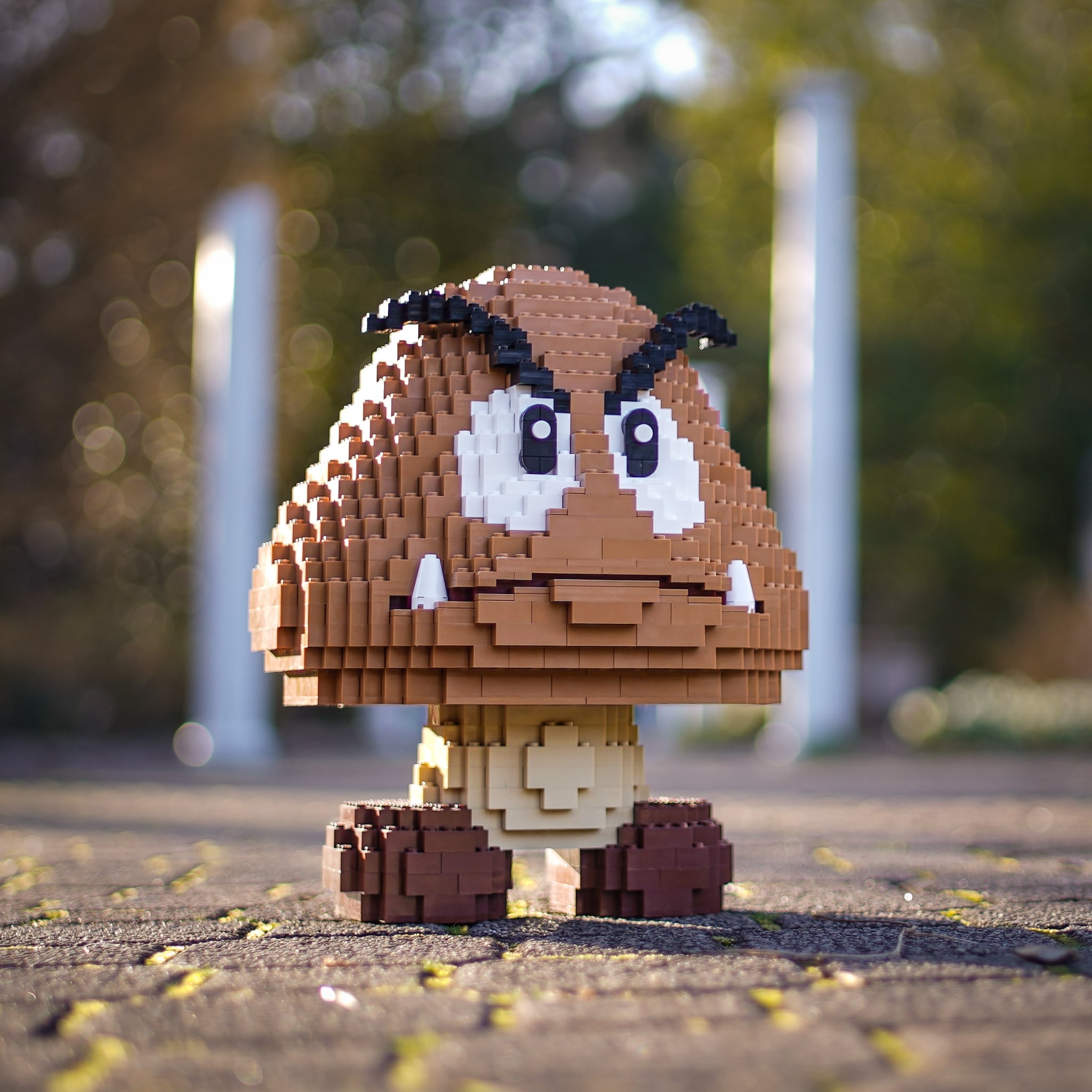 Life-Sized Angry Mushroom