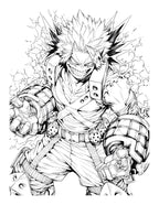 Anime Chronicles: Plus Ultra! A My Hero Academia Coloring Book Volume 2