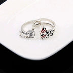 Anime Bleach Cosplay Ring Kurosaki Ichigo Metal Adjustable Unisex Rings Jewelry Accessories