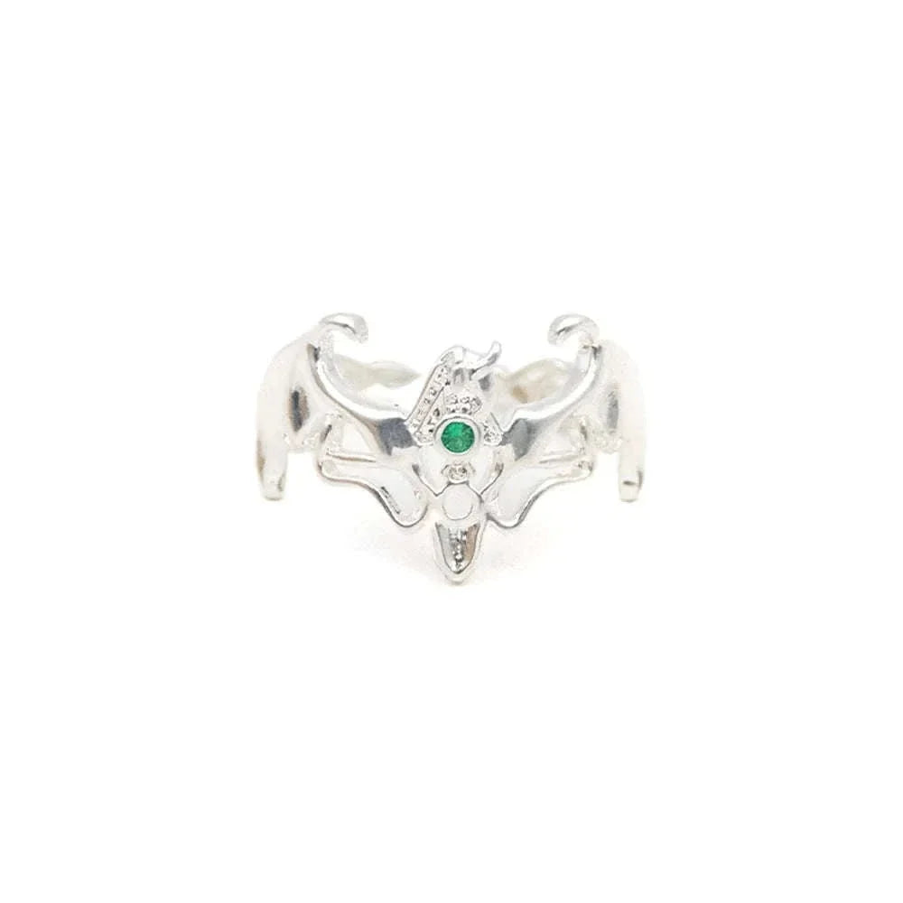 Anime Bleach Cosplay Ring Kurosaki Ichigo Metal Adjustable Unisex Rings Jewelry Accessories