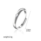 Anime Jujutsu Kaisen Yuta Okkotsu Adjustable Stainless Steel Rings Cosplay Jewelry Accessories