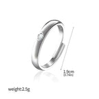 Anime Jujutsu Kaisen Yuta Okkotsu Adjustable Stainless Steel Rings Cosplay Jewelry Accessories