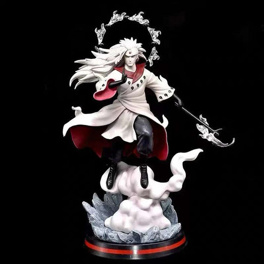 Anime Naruto Shippuden Rikudou Sennin Six Paths Uchiha Madara Figure 36 CM Statue