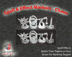 3D Printed Spell & Effect Tokens \ Markers