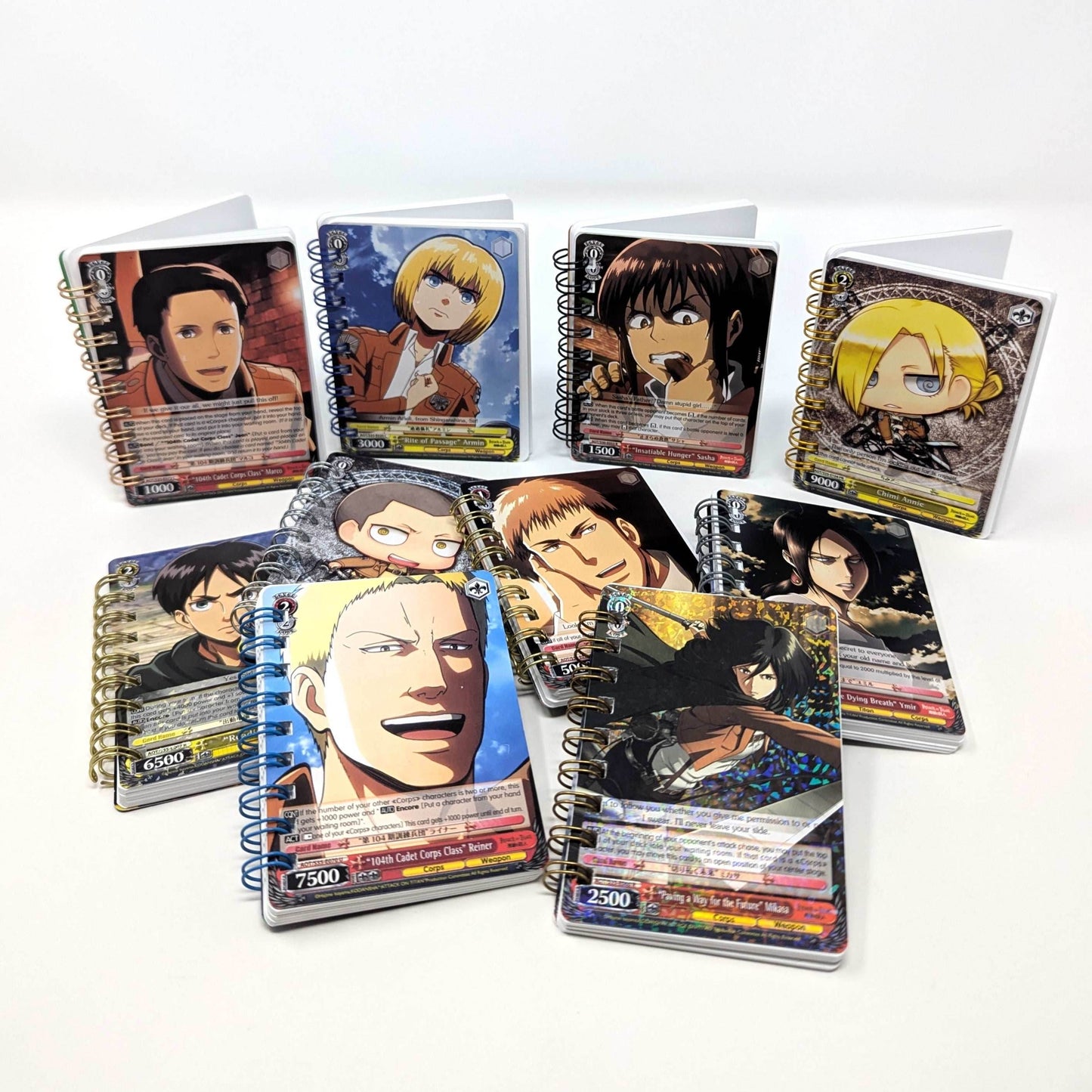 Attack on Titan Trading Card Notebook - Random Character