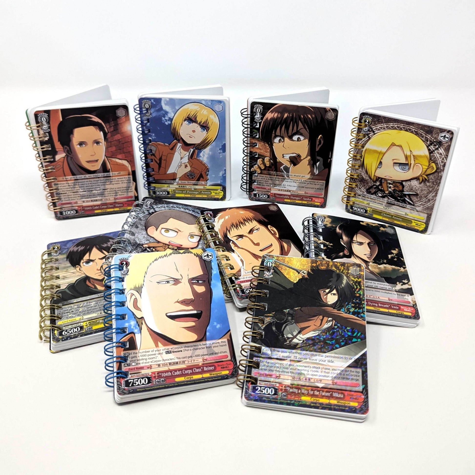 Attack on Titan Trading Card Notebook - Random Character