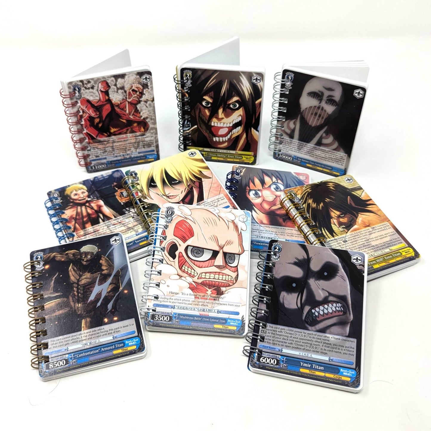 Attack on Titan Trading Card Notebook - Random Character