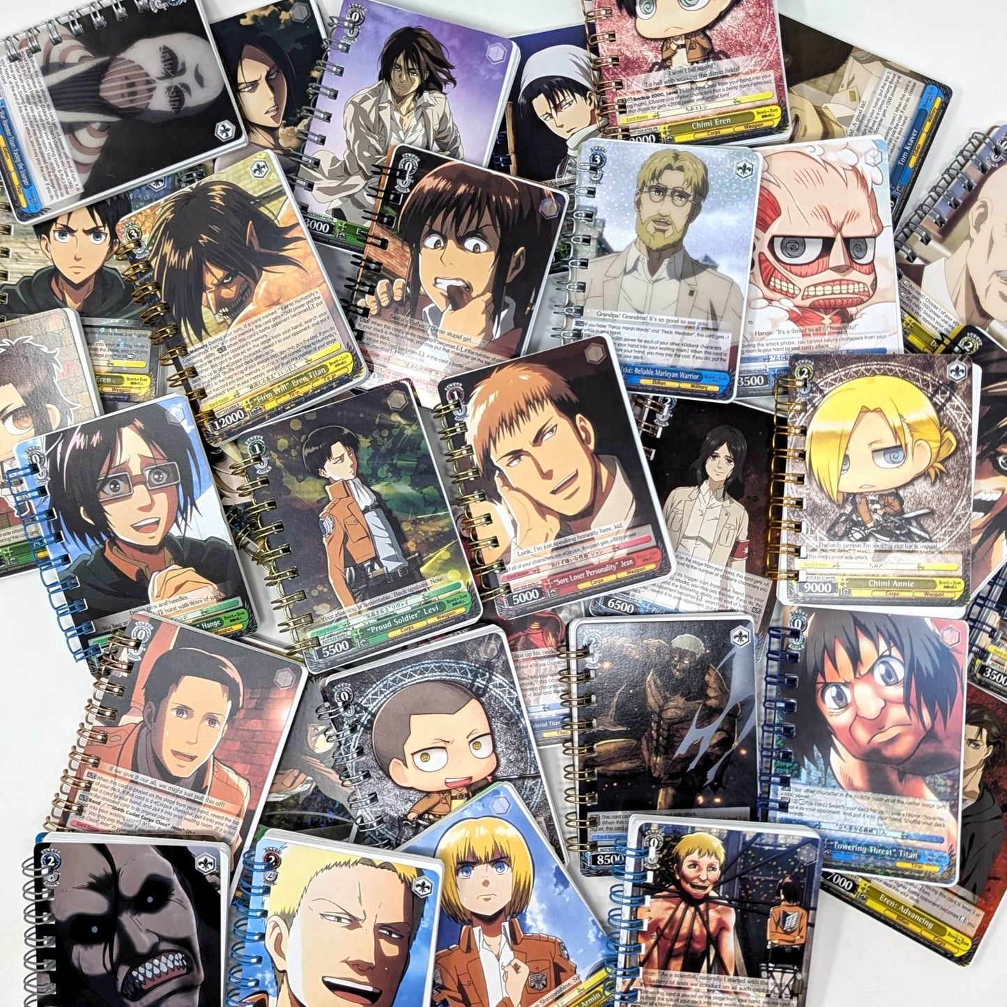 Attack on Titan Trading Card Notebook - Random Character