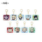 Mondstadt Chibi Emojis Series Keychain Genshin Impact