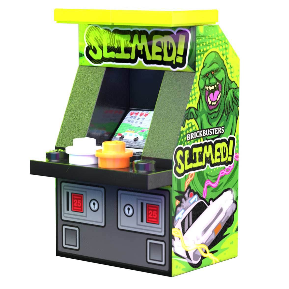 Custom Slimed Arcade Machine - 